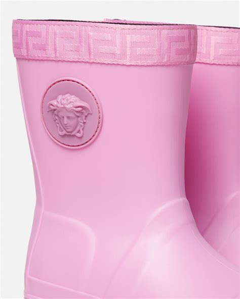 versace boots kids rain boots|Greca rain boots in pink .